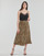 Clothing Women Skirts Moony Mood TULIPE Brown / Black
