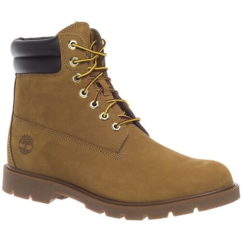 Shoes Men Hi top trainers Timberland 6 IN Basic Boot Orange