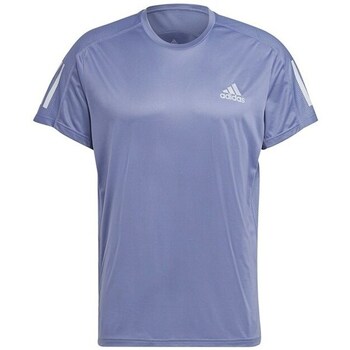 Clothing Men Short-sleeved t-shirts adidas Originals Own The Run Tee Purple