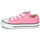 Shoes Girl Low top trainers Converse ALL STAR OX Pink
