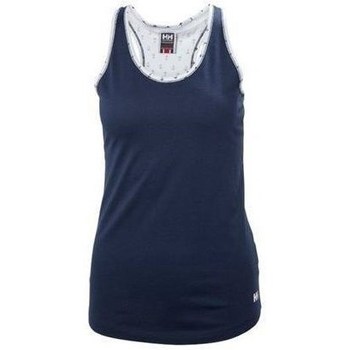 Clothing Women Tops / Sleeveless T-shirts Helly Hansen Naiad White, Navy blue