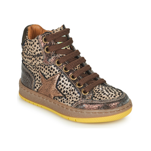 Shoes Girl Hi top trainers GBB SEPHY Brown