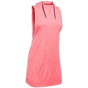 Clothing Women Short-sleeved t-shirts Under Armour Koszulka Damska Tech Hooded Tunik Twist Różowy Pink