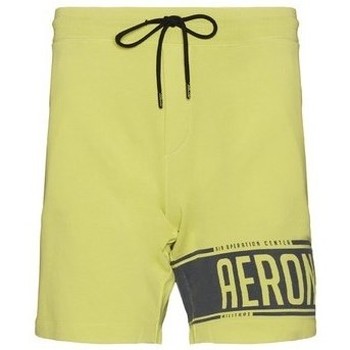 Clothing Men Cropped trousers Aeronautica Militare BE134DF45757 Yellow