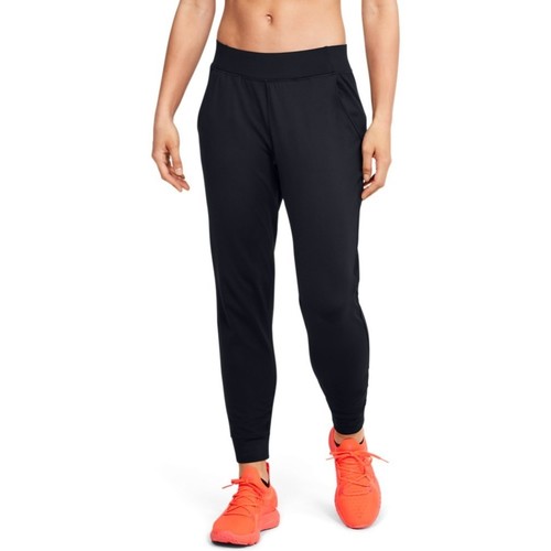 Clothing Women Trousers Under Armour Meridian Joggers Black