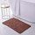 Home Bath mat Today Tapis Bubble 75/45 Polyester TODAY Essential Terracotta Terracotta