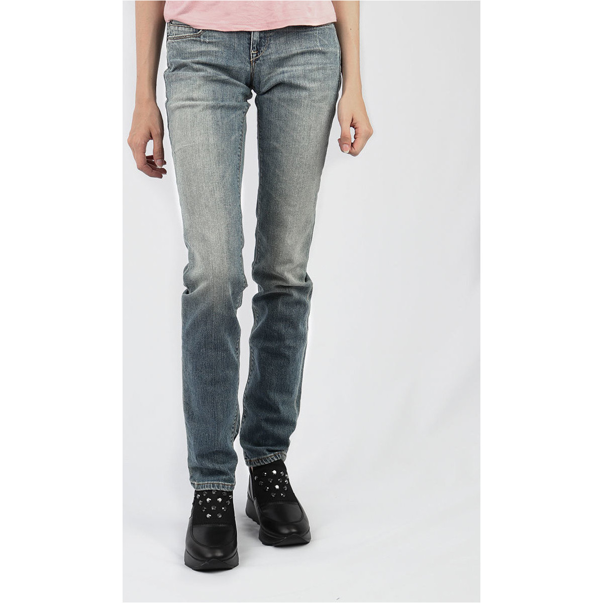 Clothing Women Skinny jeans Levi's Wmn Jeans 10571-0045 Blue