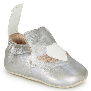 Shoes Children Flat shoes Easy Peasy MY BLUBLU AILE Silver