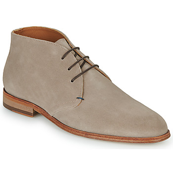Shoes Men Mid boots Pellet BIXENTE Velvet / Beige