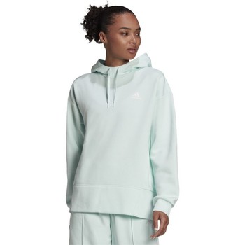 Clothing Women Sweaters adidas Originals Essentials Studio Fleece Turquoise