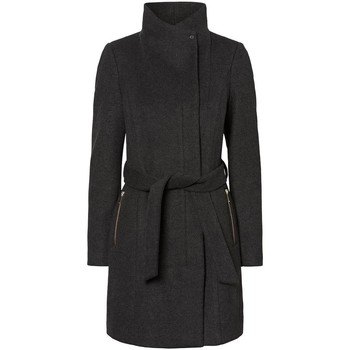 Clothing Women Trench coats Anastasia DarkGrey Asymetric Coat Grey