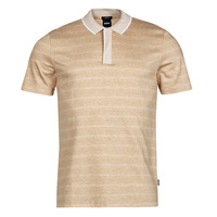 Clothing Men Short-sleeved polo shirts BOSS Phillipson 166 Beige