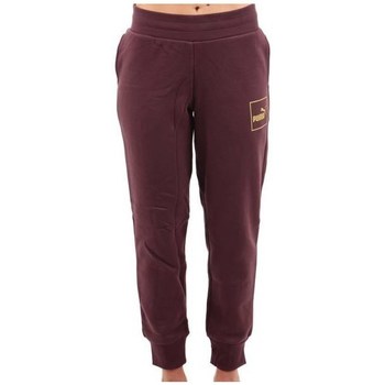 Clothing Women Trousers Puma Holiday Bordeaux