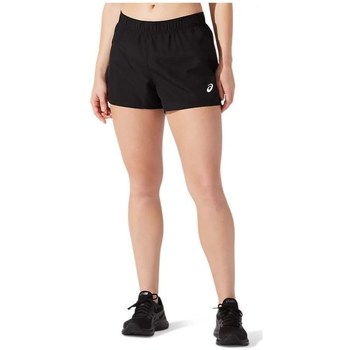 Clothing Women Cropped trousers Asics Core 4IN Black