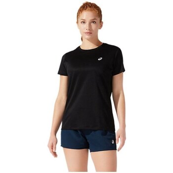 Clothing Women Short-sleeved t-shirts Asics Core SS Top Black