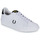 Shoes Men Low top trainers Fred Perry B721 LEATHER White / Marine