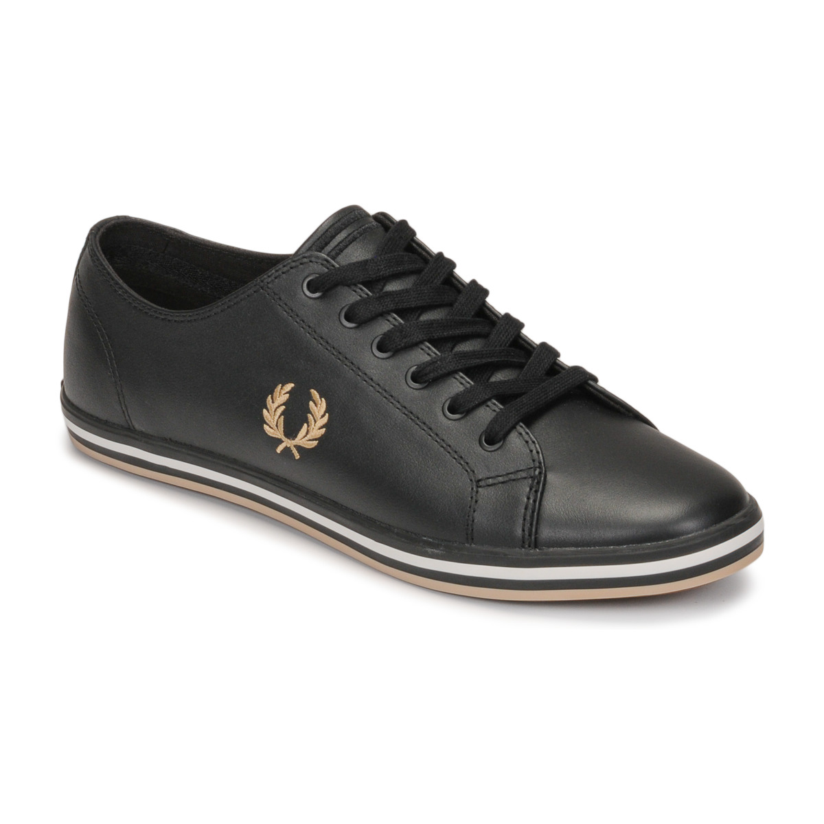 Fred Perry Kingston Leather Black