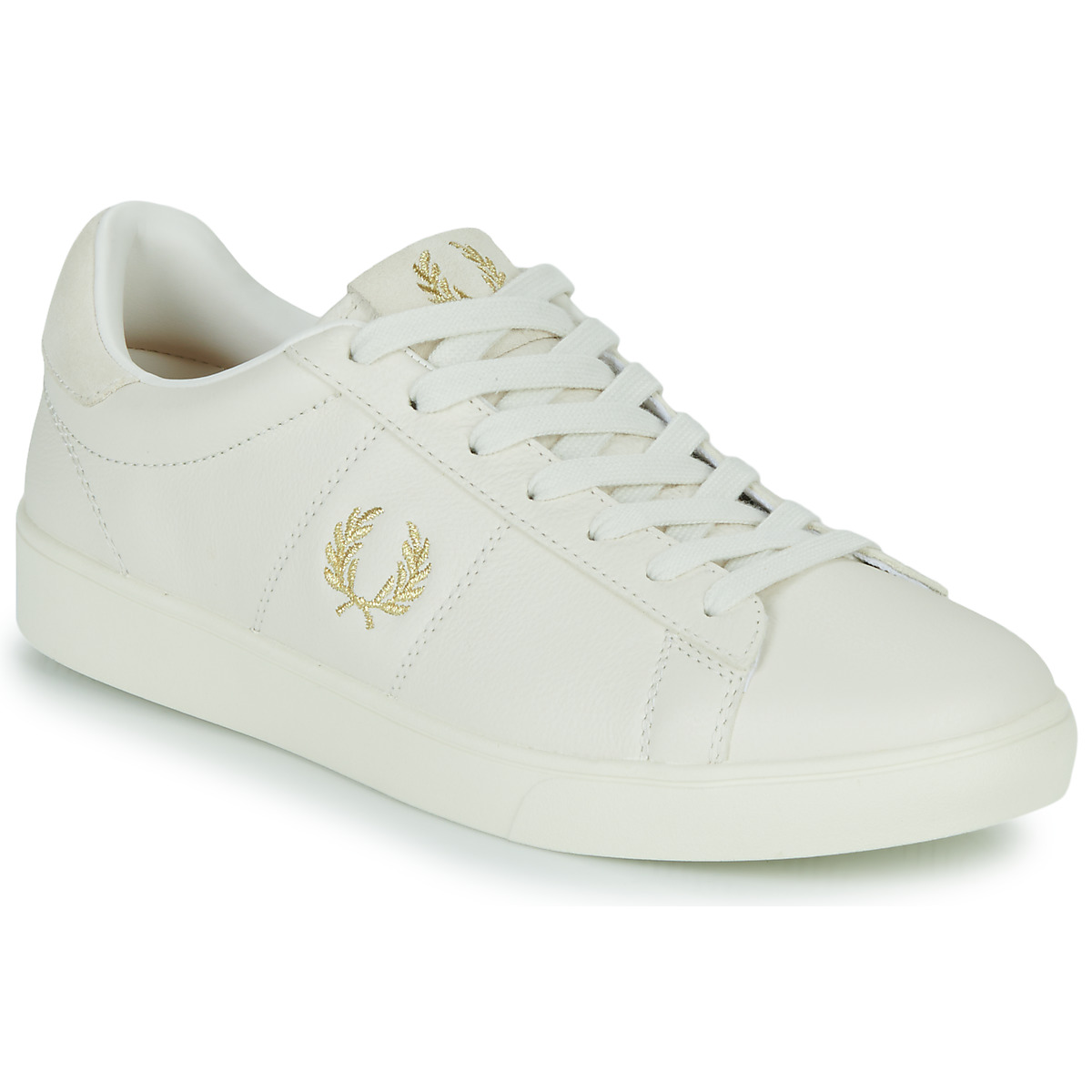 Fred Perry Spencer Tumbled Leather Beige