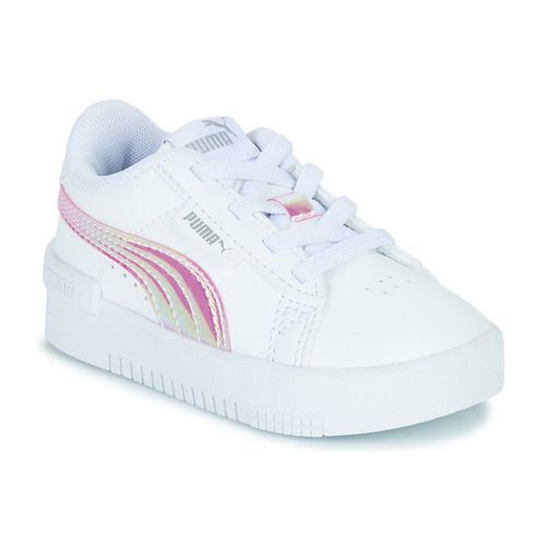 Shoes Children Low top trainers Puma Jada Holo AC Inf White / Pink