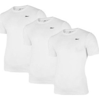 Clothing Men Short-sleeved t-shirts Reebok Sport Santo 3P White