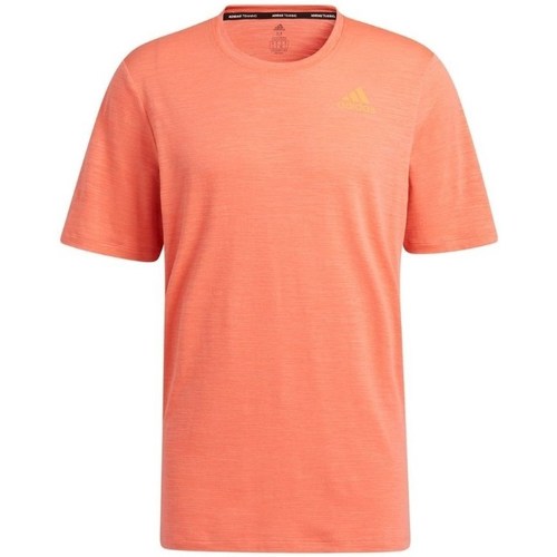 Clothing Men Short-sleeved t-shirts adidas Originals City Elevated Tee Orange