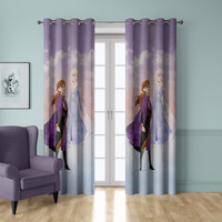 Home Children Curtains & blinds Disney deco FROZEN Purple