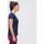 Clothing Women Short-sleeved t-shirts Salewa Alpine Hemp Print 28115-3960 Blue