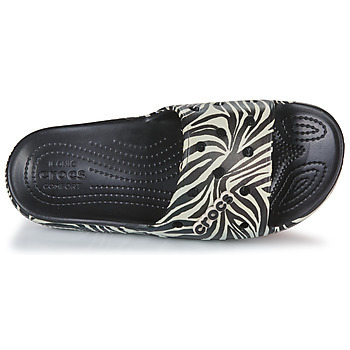 Crocs CLASSIC SLIDE Black / Zebra
