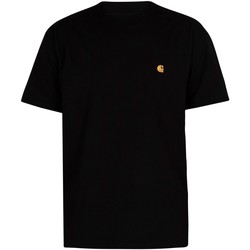 Clothing Men Short-sleeved t-shirts Carhartt Chase T-Shirt black