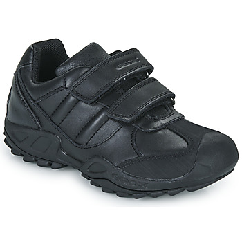 Shoes Low top trainers Geox J N.SAVAGE B. B Black