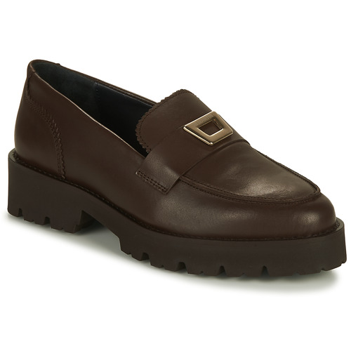 Shoes Women Loafers JB Martin FOLIE Veal / Chocolate