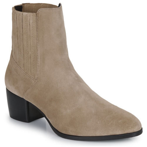 Shoes Women Ankle boots JB Martin LEA Crust / Velvet / Taupe