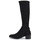 Shoes Women High boots JB Martin LEONOR Canvas / Suede / Black