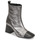 Shoes Women Ankle boots JB Martin VANESSA Nappa / Metal / Steel