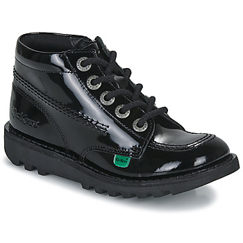 Shoes Children Mid boots Kickers KICK HI ZIP Black