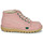Shoes Girl Mid boots Kickers KICK HI ZIP Pink