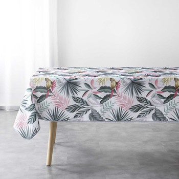 Home Tablecloth Douceur d intérieur NAPPE RECTANGLE 150 x 240 CM POLYESTER IMPRIME MARBELINA Multicolour