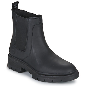 Shoes Women Mid boots Timberland CORTINA VALLEY Black