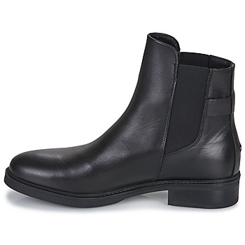 Tommy Hilfiger TH LEATHER FLAT BOOT Black