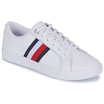 Shoes Women Low top trainers Tommy Hilfiger CORP WEBBING SNEAKER White