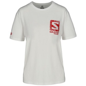 Clothing Men Short-sleeved t-shirts Salomon Madrid White
