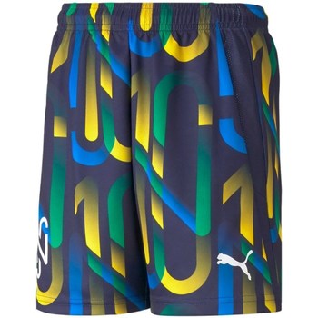 Clothing Boy Shorts / Bermudas Puma Neymar JR Future Yellow, Navy blue, Green