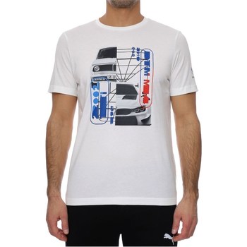 Clothing Men Short-sleeved t-shirts Puma Bmw Motorsport Graphic Tee Black, White