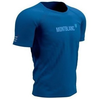 Clothing Men Short-sleeved t-shirts Compressport Traning SS Blue