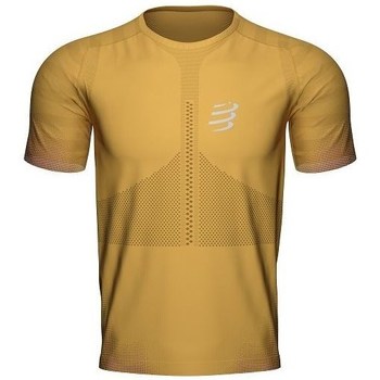 Clothing Men Short-sleeved t-shirts Compressport Racing SS Yellow