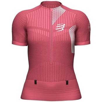 Clothing Women Short-sleeved t-shirts Compressport Trial Postural SS Pink