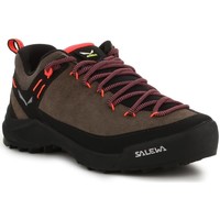 Shoes Women Walking shoes Salewa Wildfire Leather WS Brown