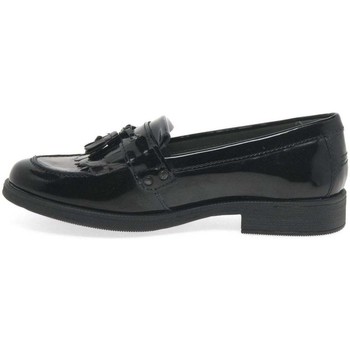 Geox Agata Tassle Girls Senior School Shoes black