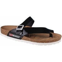 Shoes Women Sandals Geographical Norway Sandalias Infradito Black