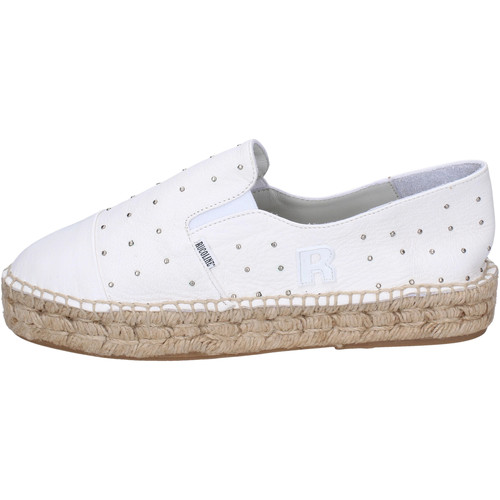 Shoes Women Loafers Rucoline BG505 TIANA 6950 STUDS White